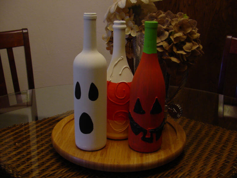 Halloween bottles