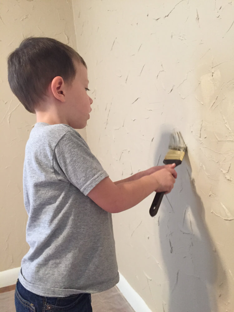 How to paint your walls helper