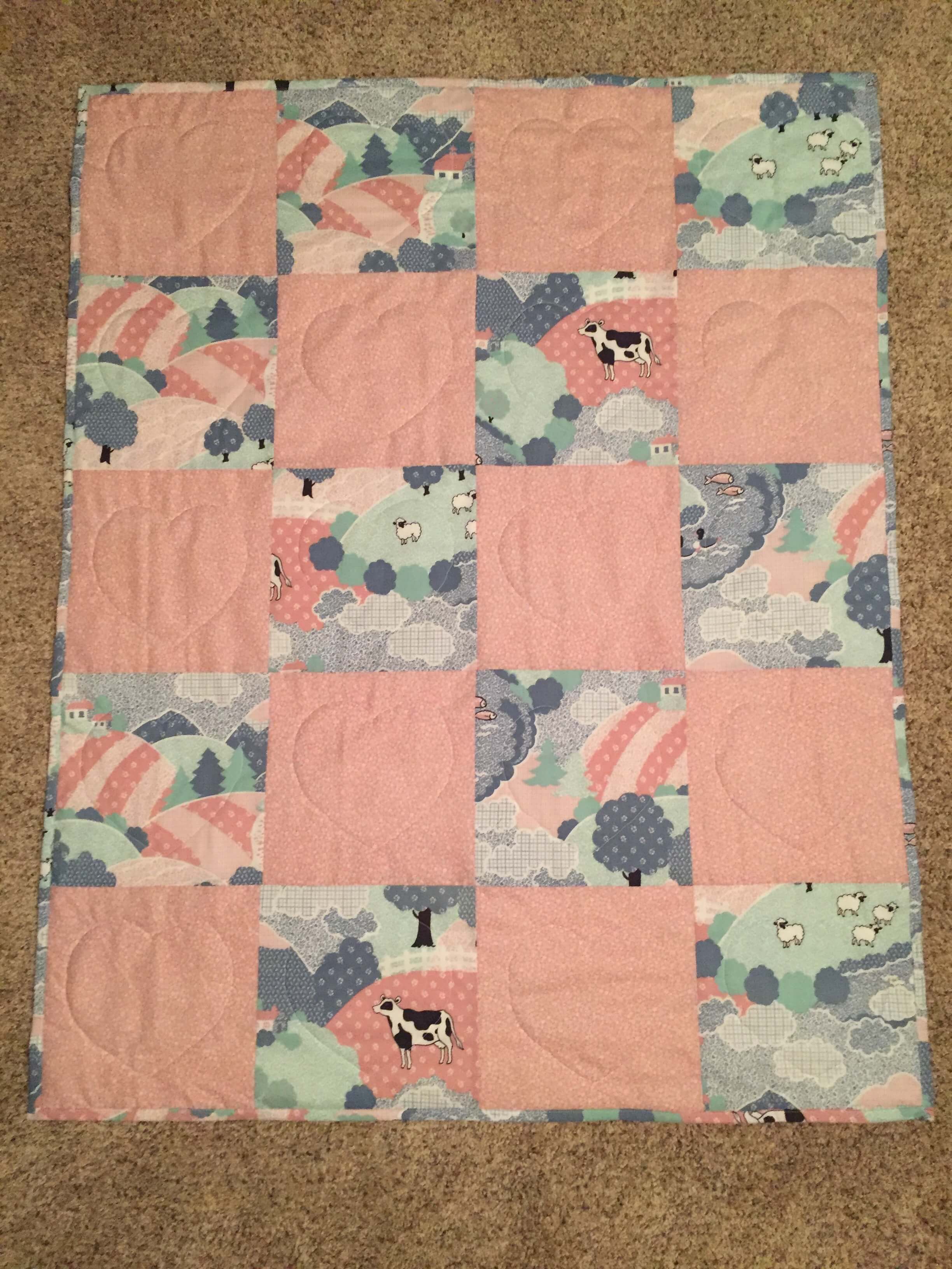 Baby Quilt 20 Square