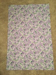 Baby Quilt 24 Square Violet Backing