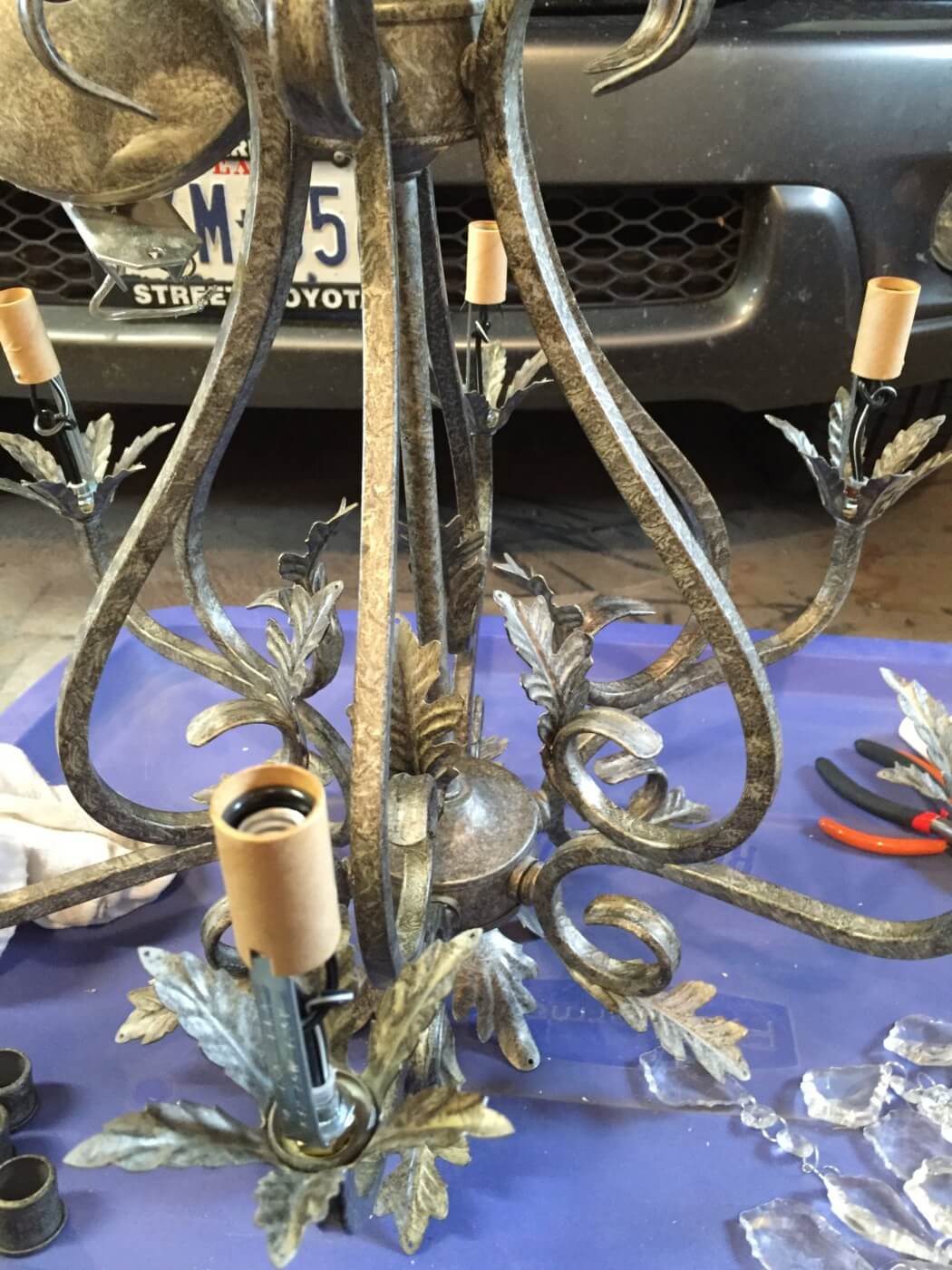 Chandelier Dismantle 2