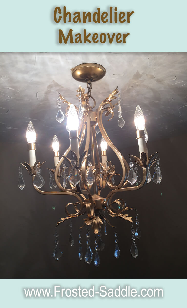 Chandelier Makeover
