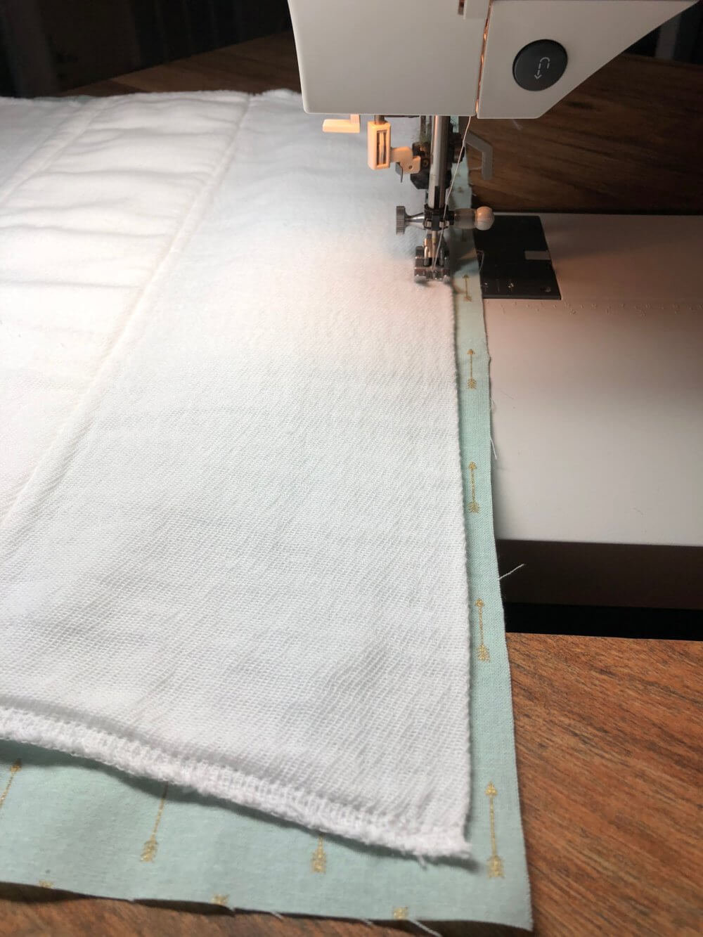 Sew Together easy burp rags