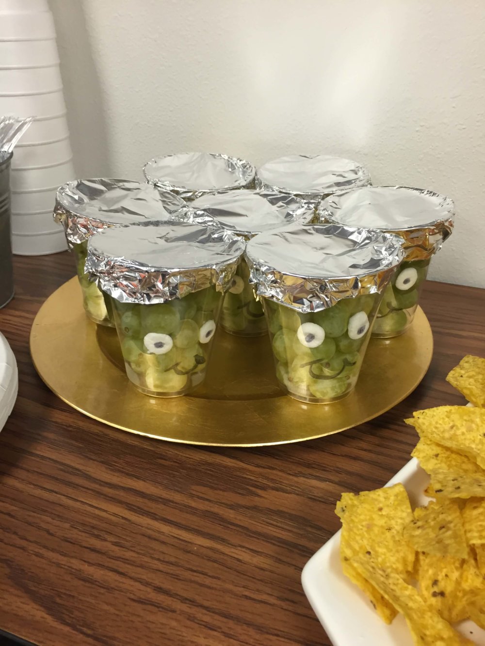 Halloween Snacks Grapes