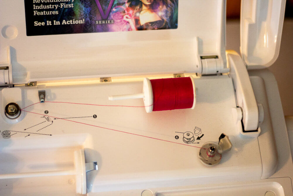 Winding a bobbin
