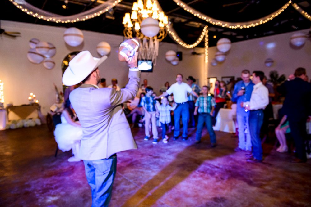 Football garter toss