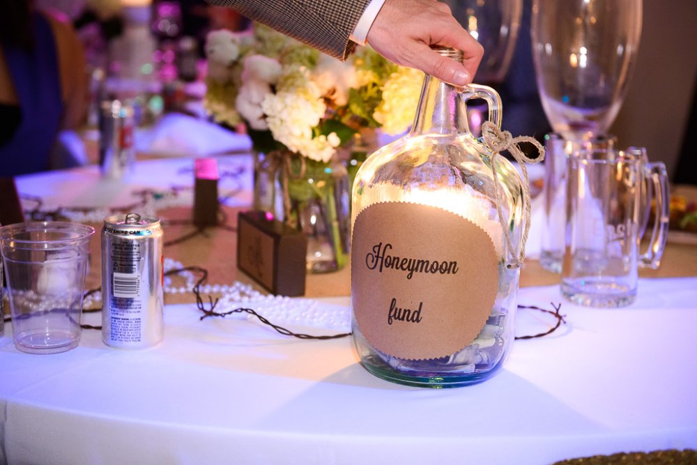 Honeymoon fund jar