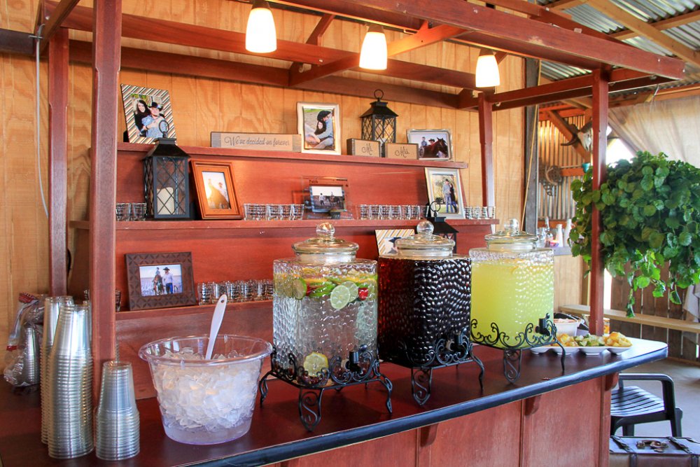 Reception decoration