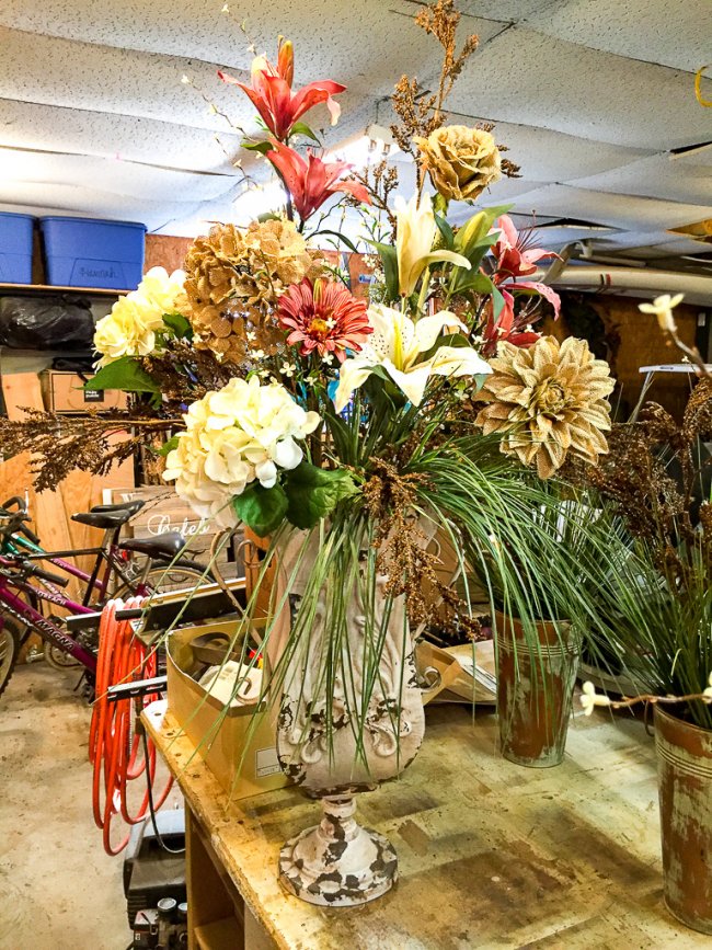 How to make a silk floral arrangement