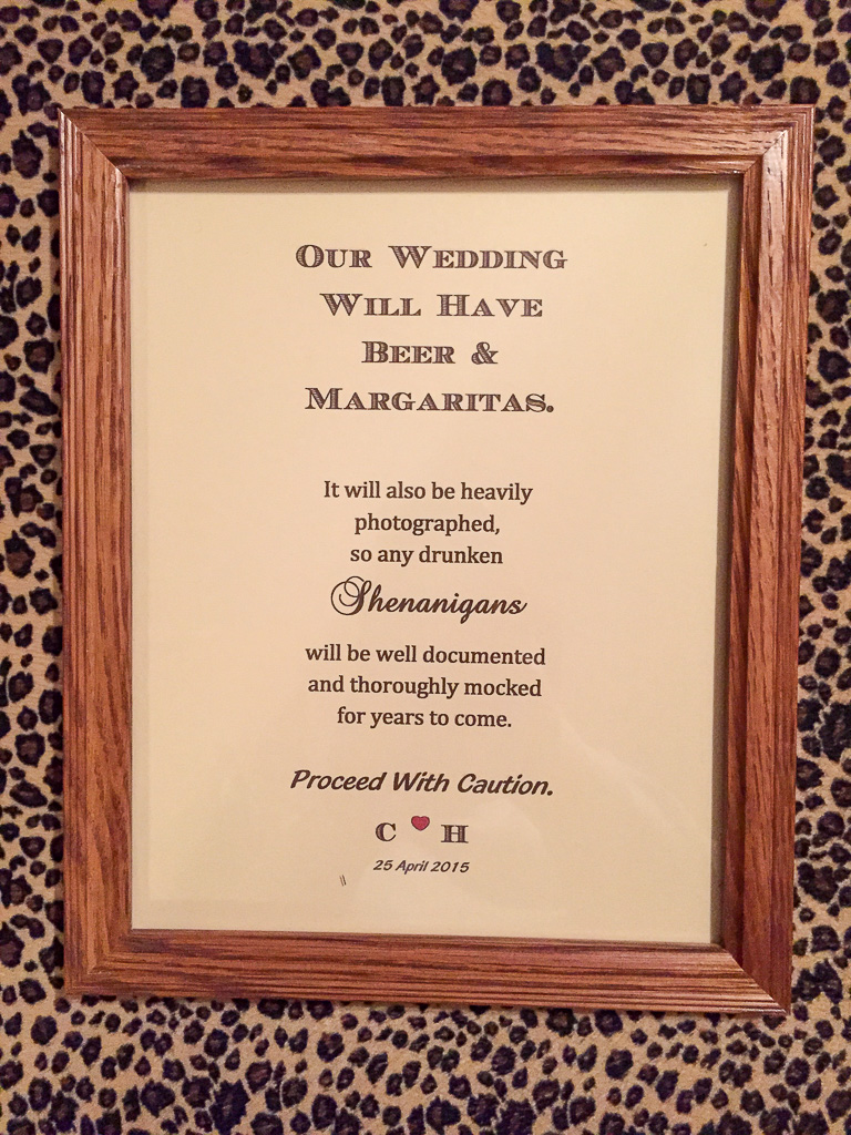 Wedding Sign Drinks2