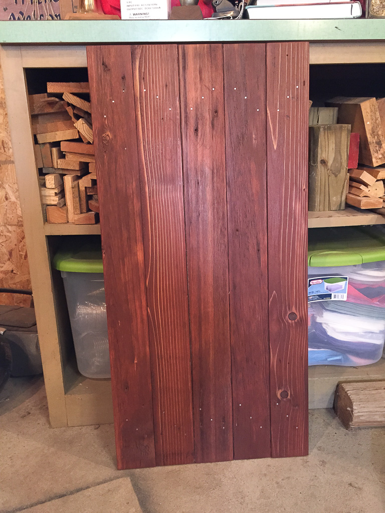 Wedding Sign In Stained