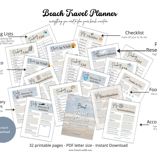 Beach Travel Planner