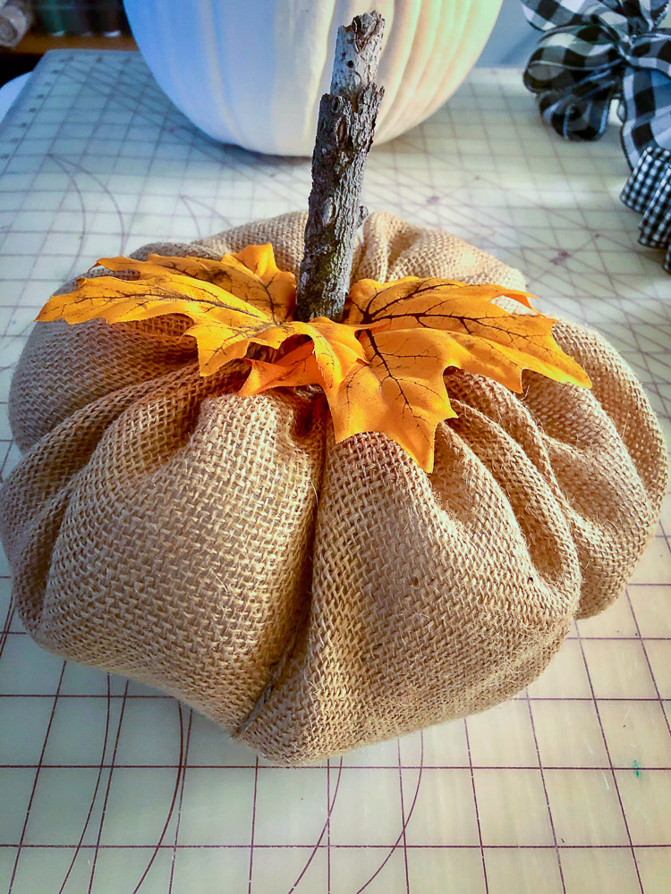 Fabric Pumpkin DIY
