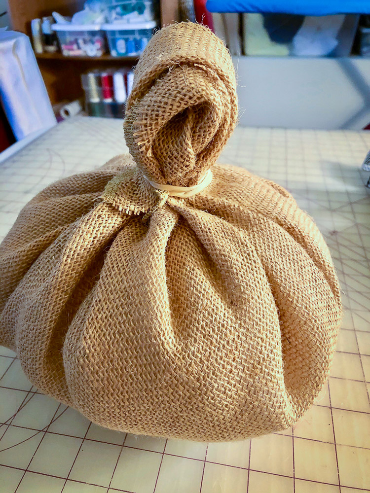 Fabric Pumpkin DIY