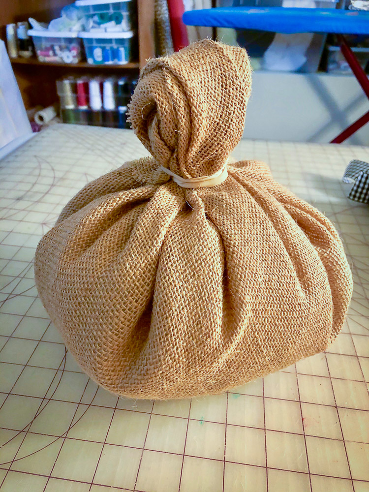 Fabric Pumpkin DIY