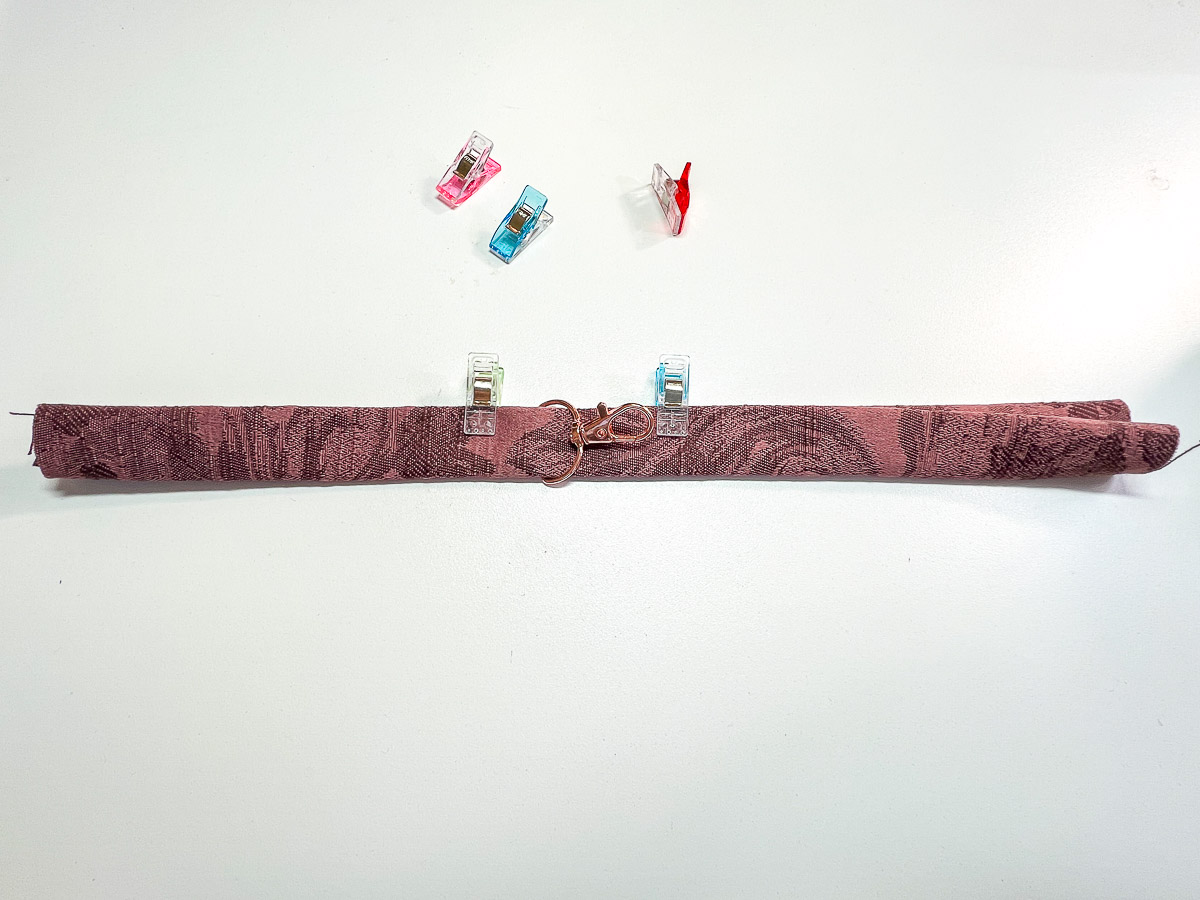 Fabric Wristlet Keychain DIY