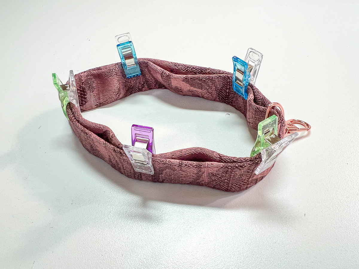 Fabric Wristlet Keychain DIY