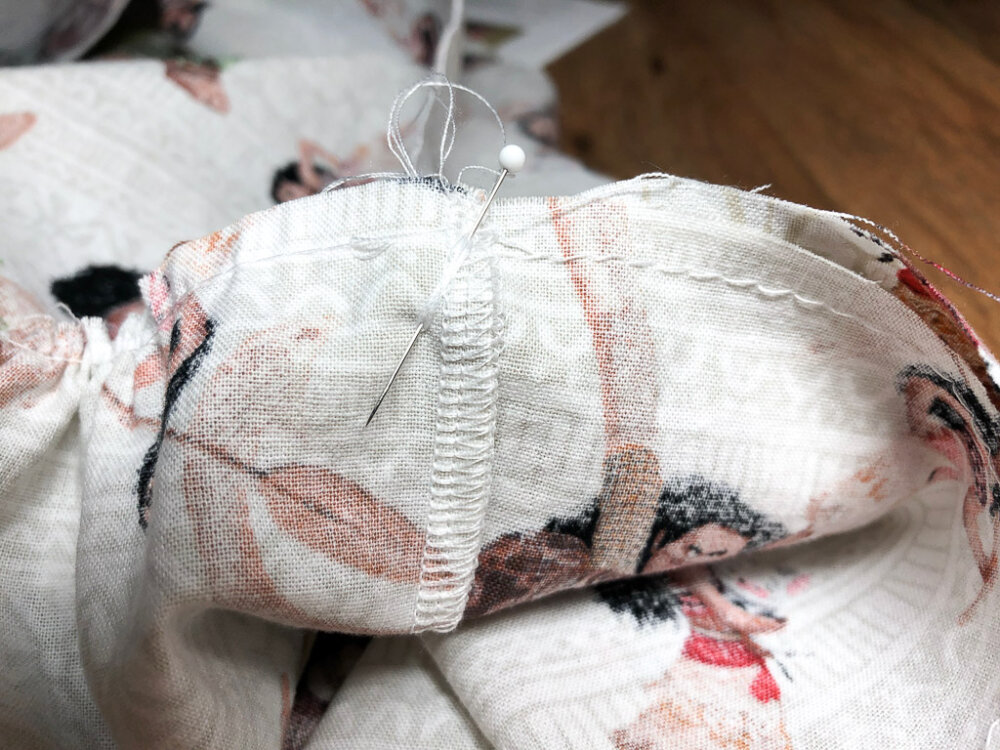 Hand Made School Clothes Gathers