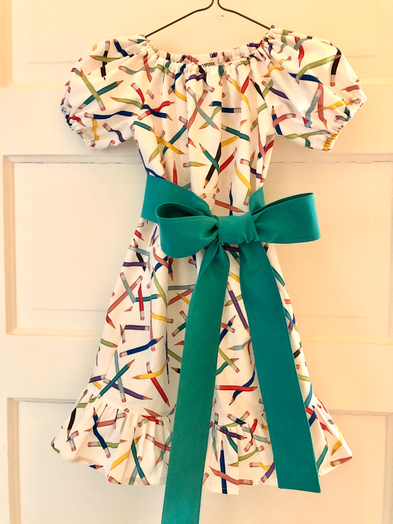 Hand Made School Clothes Peasant Dress