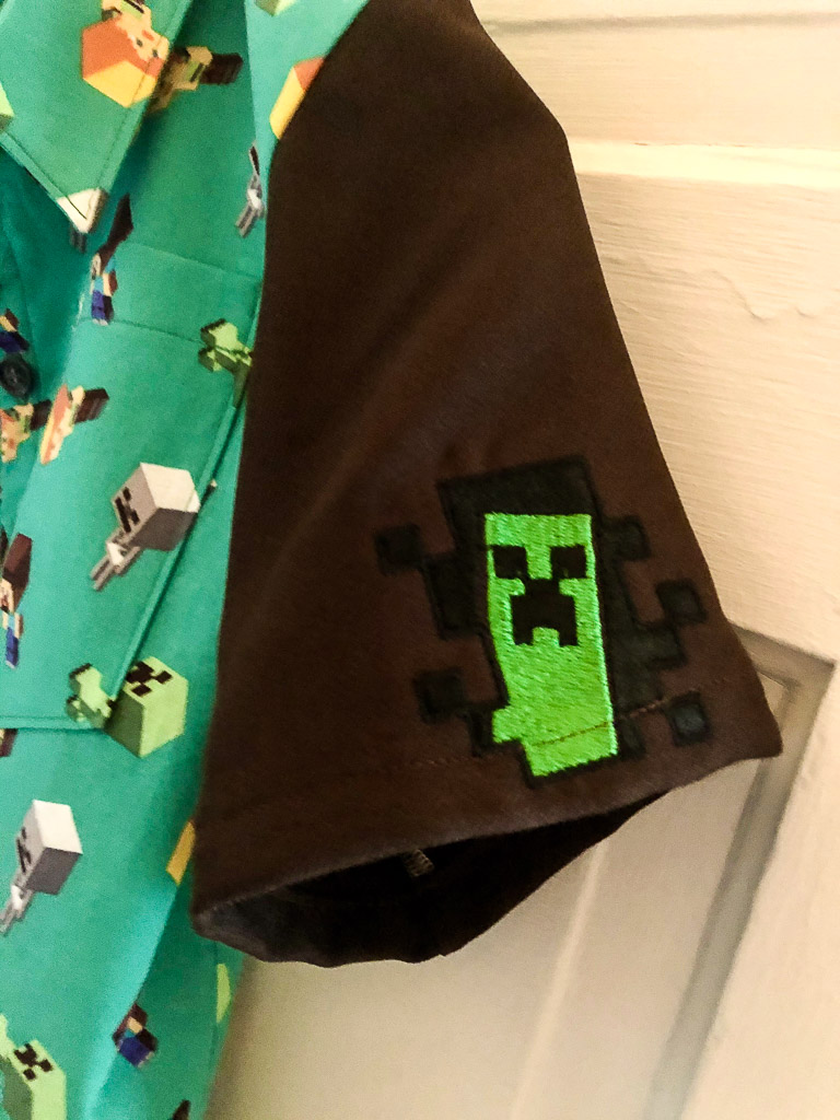 Hand Made School Clothes Minecraft Creeper