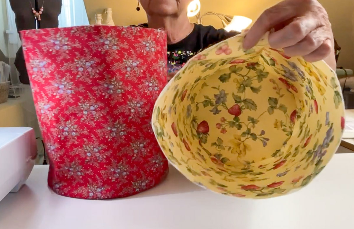 Fabric Basket assembly