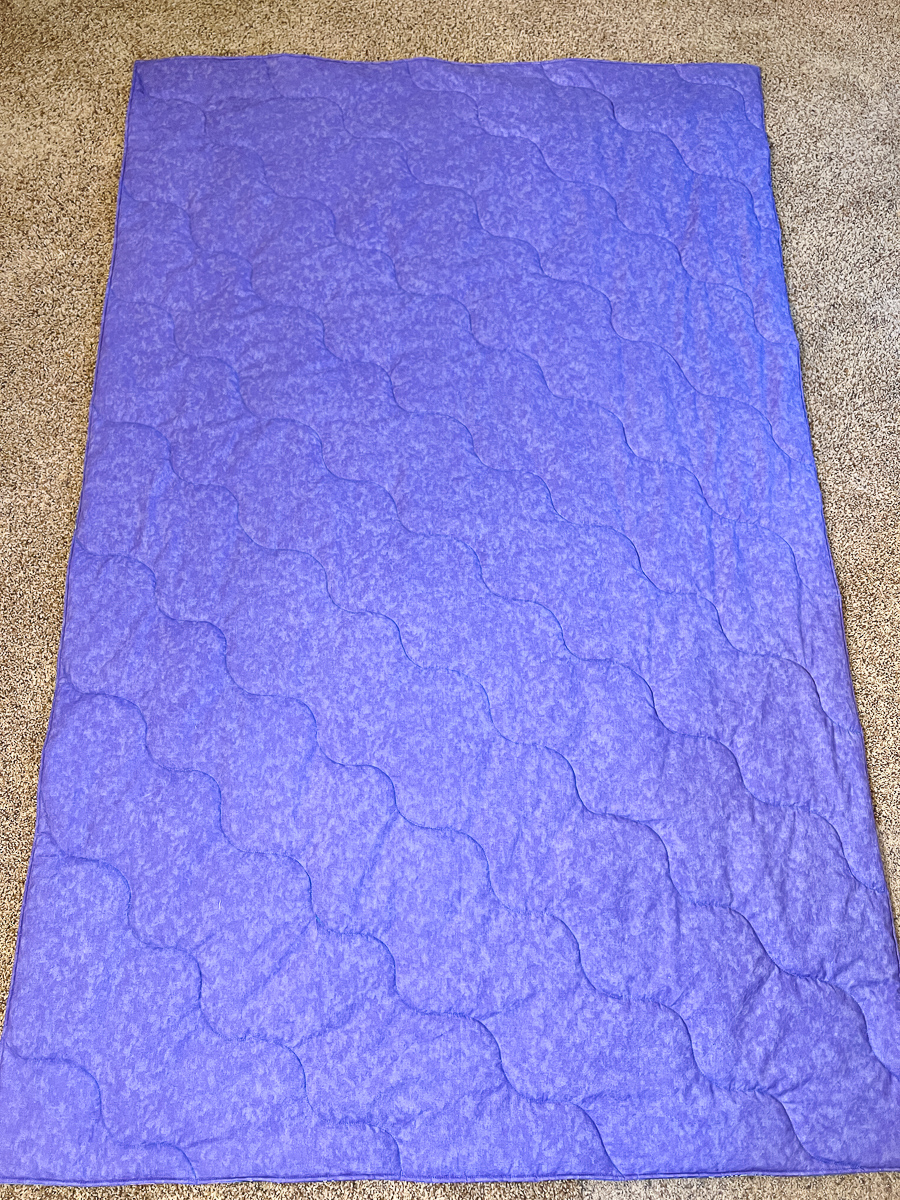 Quilting on Quillow