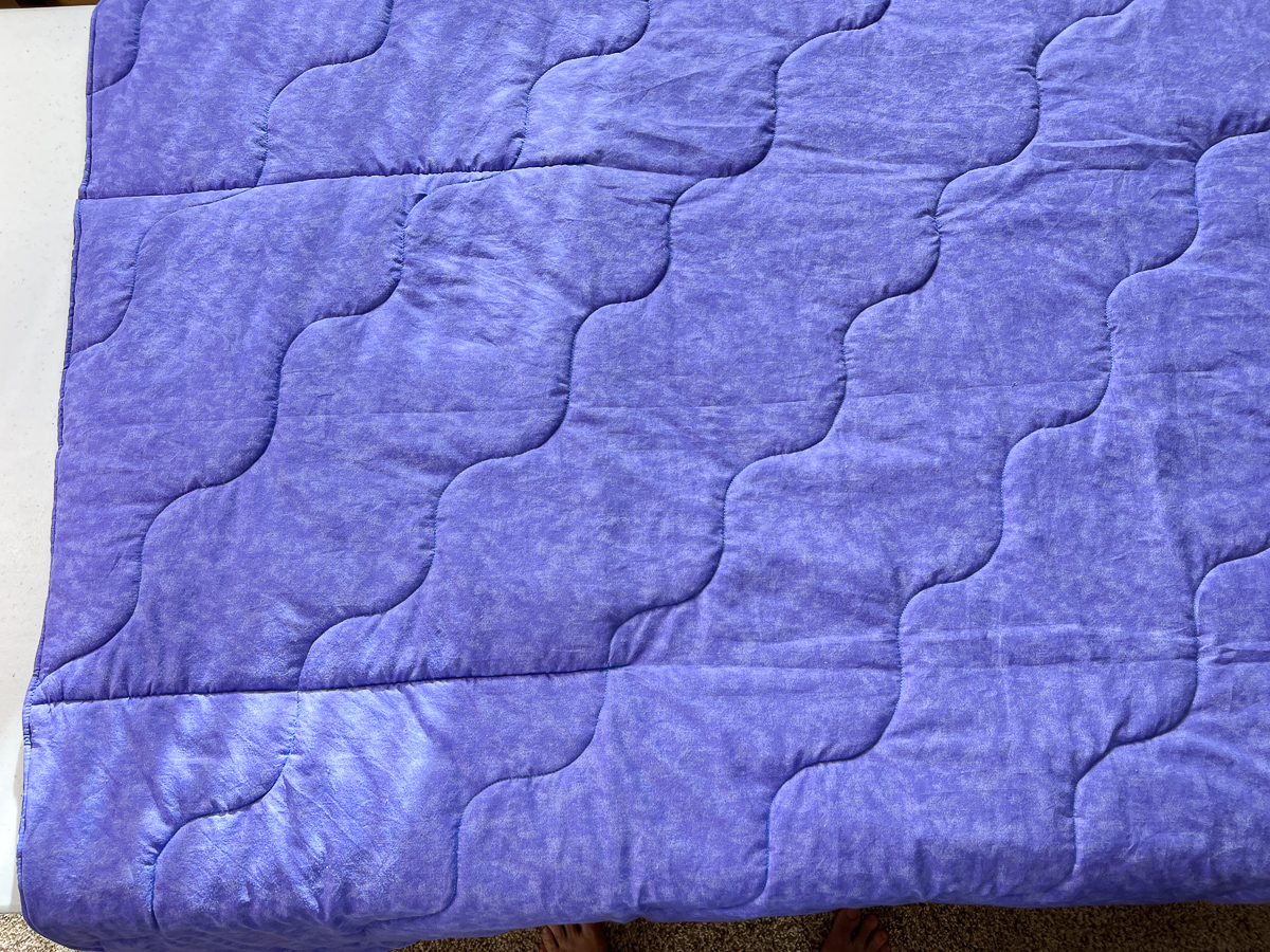 Quilting on Quillow