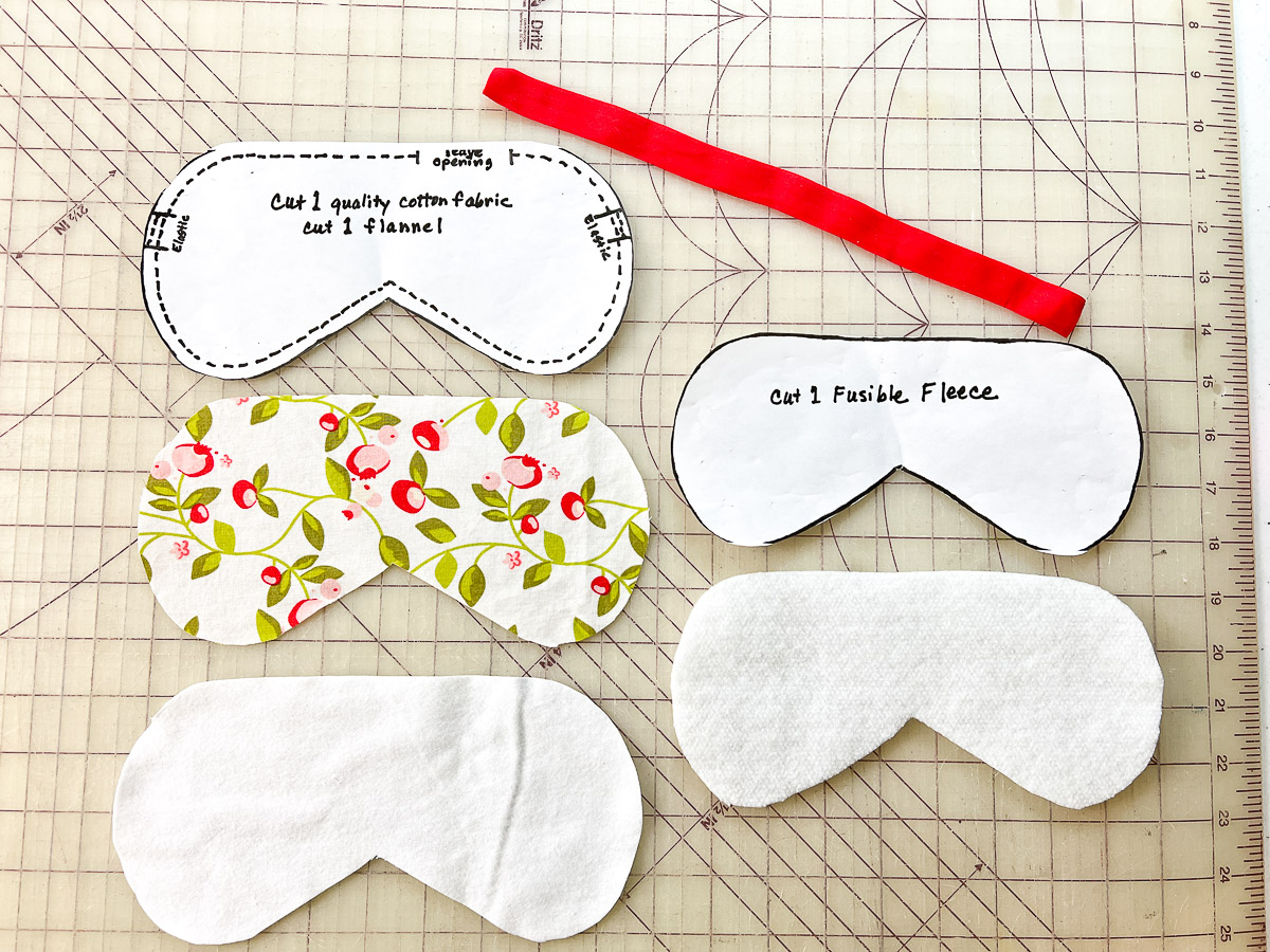 Sleep Mask Pieces