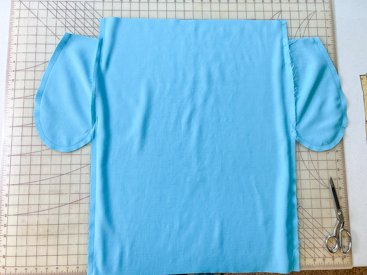 Sewing a straight skirt