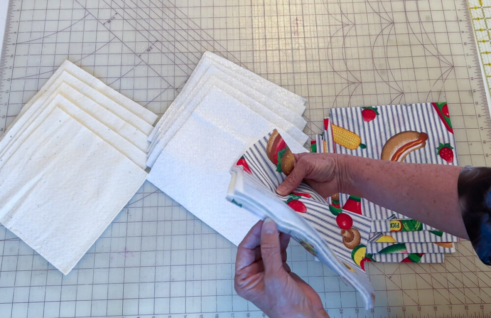 How to make a quilted potholder