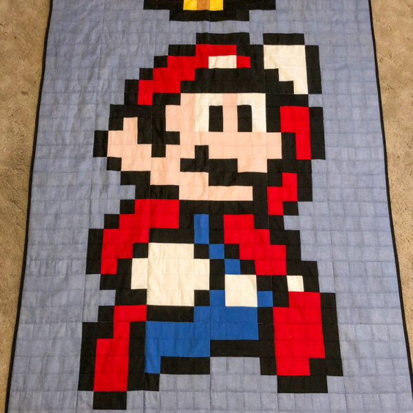 Mario Quilt Pattern