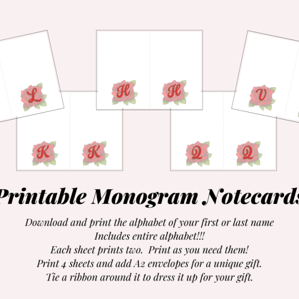 Red Rose Note Cards