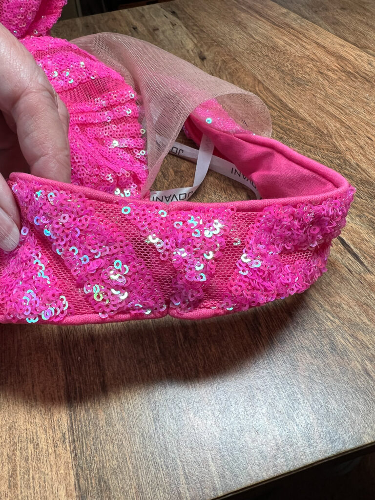 Prom Dress Alteration Completed