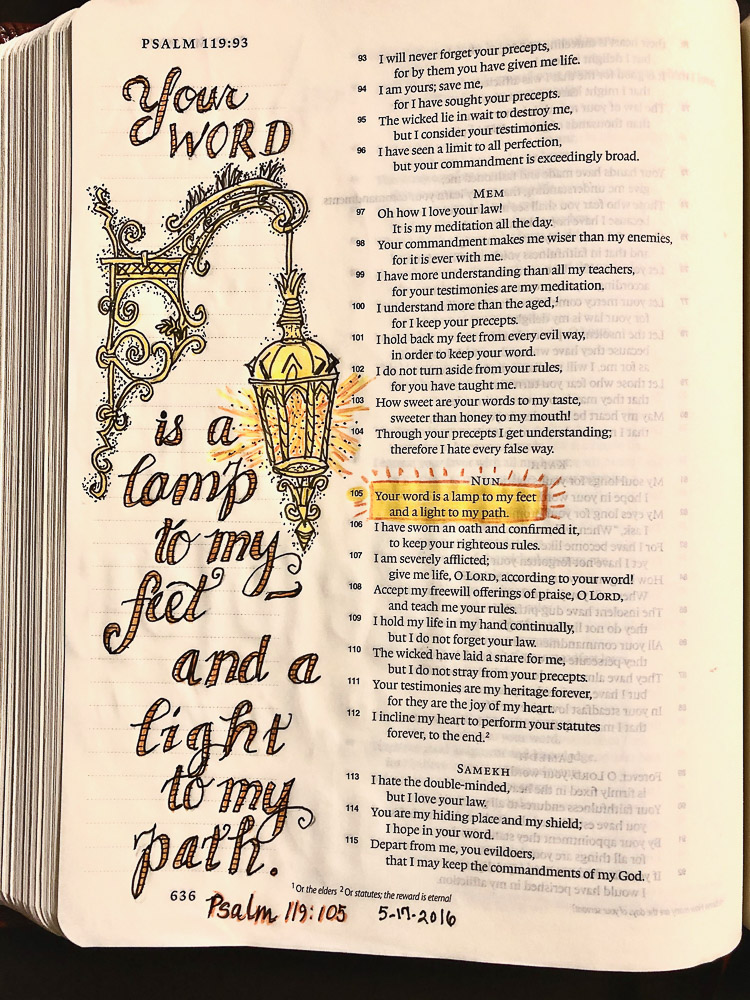 Psalm 119 105
