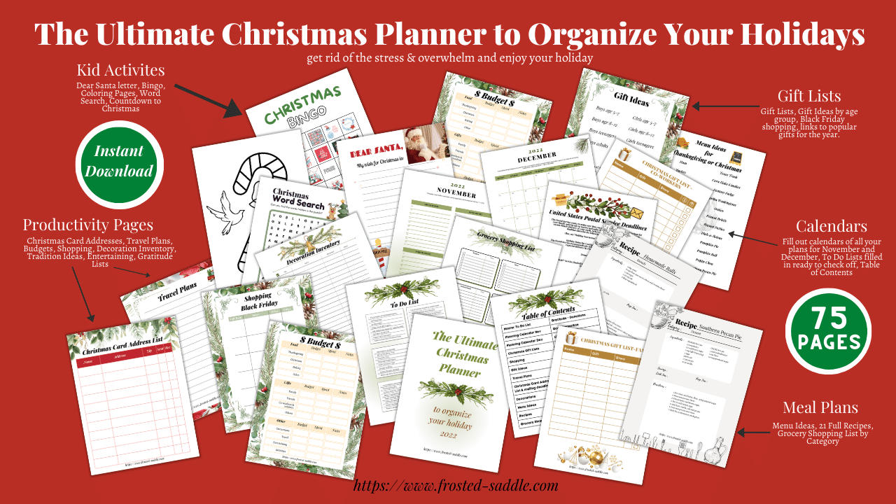The Ultimate Christmas Planner