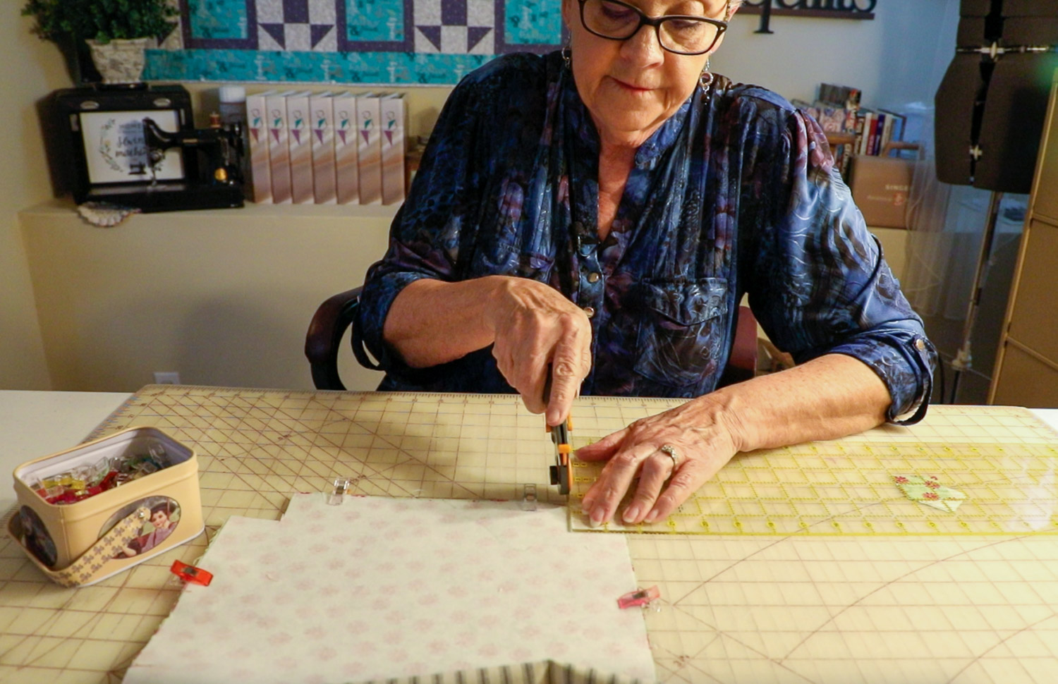 Box corners zipper pouch