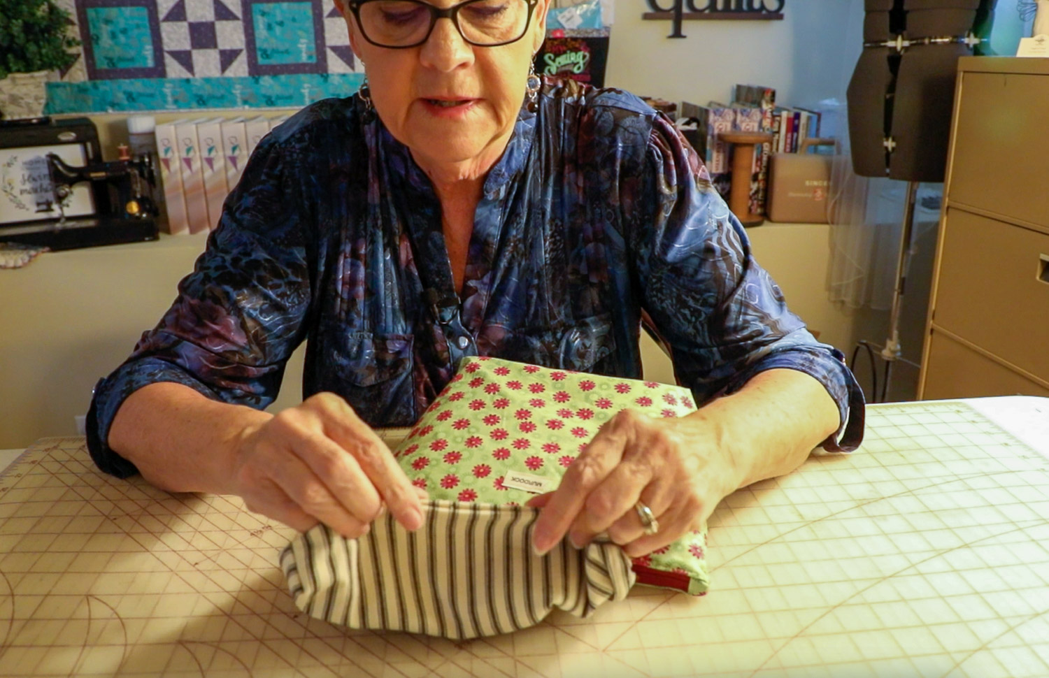 Sew lining opening closed